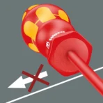 Wera - 5347777001 Kraftform Plus 160i/168i/6 Insulated Professional Screwdriver Set, 6-Piece - Image 3