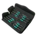 Wera 073675 Kraftform Micro-Set12 SB 1 Screwdriver Set for Electronic Applications