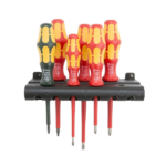 Wera - 5347777001 Kraftform Plus 160i/168i/6 Insulated Professional Screwdriver Set, 6-Piece