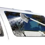 AutoSpa RV Flow-Thru Big Brush Extension 67" Length Navy Blue, Aluminum Pole - Image 5