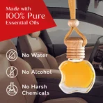 Luxury Car Air Freshener Hanging Men Women Vanilla Long Lasting Scent Diffuser - Image 4