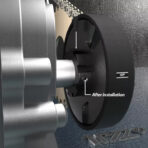 1PZ CA1-14T Centrifugal Clutch 1" Bore 14T 14 Tooth #40/41/420 Chain Replacement for Mini Bike Go Kart Engine - Image 2