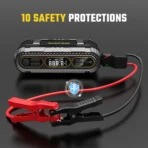 AVAPOW Jump Starter with Air Compressor, 2000A Portable Car Battery Jumper Starter with 150PSI Tire Inflator, 12V Jump Box Battery Pack - Image 5