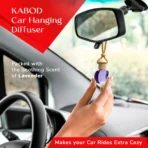 Kabod Lavender Luxury Car Air Freshener Hanging Men Women Long Lasting Scent Diffuser - Image 2