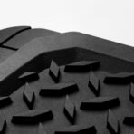 Auto Drive 2PC Rubber Floor Mats Diamond Plate Black- Universal Fit for Cars, Trucks,AD071714B - Image 7