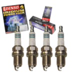 4 pc DENSO Iridium Power Spark Plugs compatible with Honda Accord 2.2L 2.3L L4 1990-2002