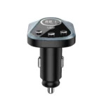 Auto Drive Bluetooth FM Transmitter,with App Control,Compatible with Most Smartphones,5.8x4.3x7.2cm - Image 3