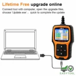 ANCEL AD410 OBD2 Scanner Code Reader Auto Car Diagnostic Scan Tool Check Engine Light Fault - Image 9