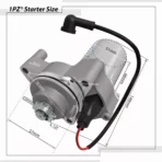 1PZ 225-CZ0 Chinese 90cc 110cc 125cc ATV Starter Motor 3 Bolt TAOTAO ROKETA COOLSTER SUNL - Image 5