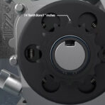 1PZ CA1-14T Centrifugal Clutch 1" Bore 14T 14 Tooth #40/41/420 Chain Replacement for Mini Bike Go Kart Engine - Image 4