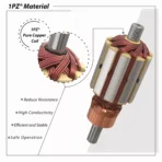 1PZ 225-CZ0 Chinese 90cc 110cc 125cc ATV Starter Motor 3 Bolt TAOTAO ROKETA COOLSTER SUNL - Image 4