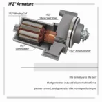 1PZ 225-CZ0 Chinese 90cc 110cc 125cc ATV Starter Motor 3 Bolt TAOTAO ROKETA COOLSTER SUNL - Image 2