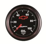 Autometer 3621-00406 Mechanical Engine Oil Pressure Gauge 0-100PSI for Chevy